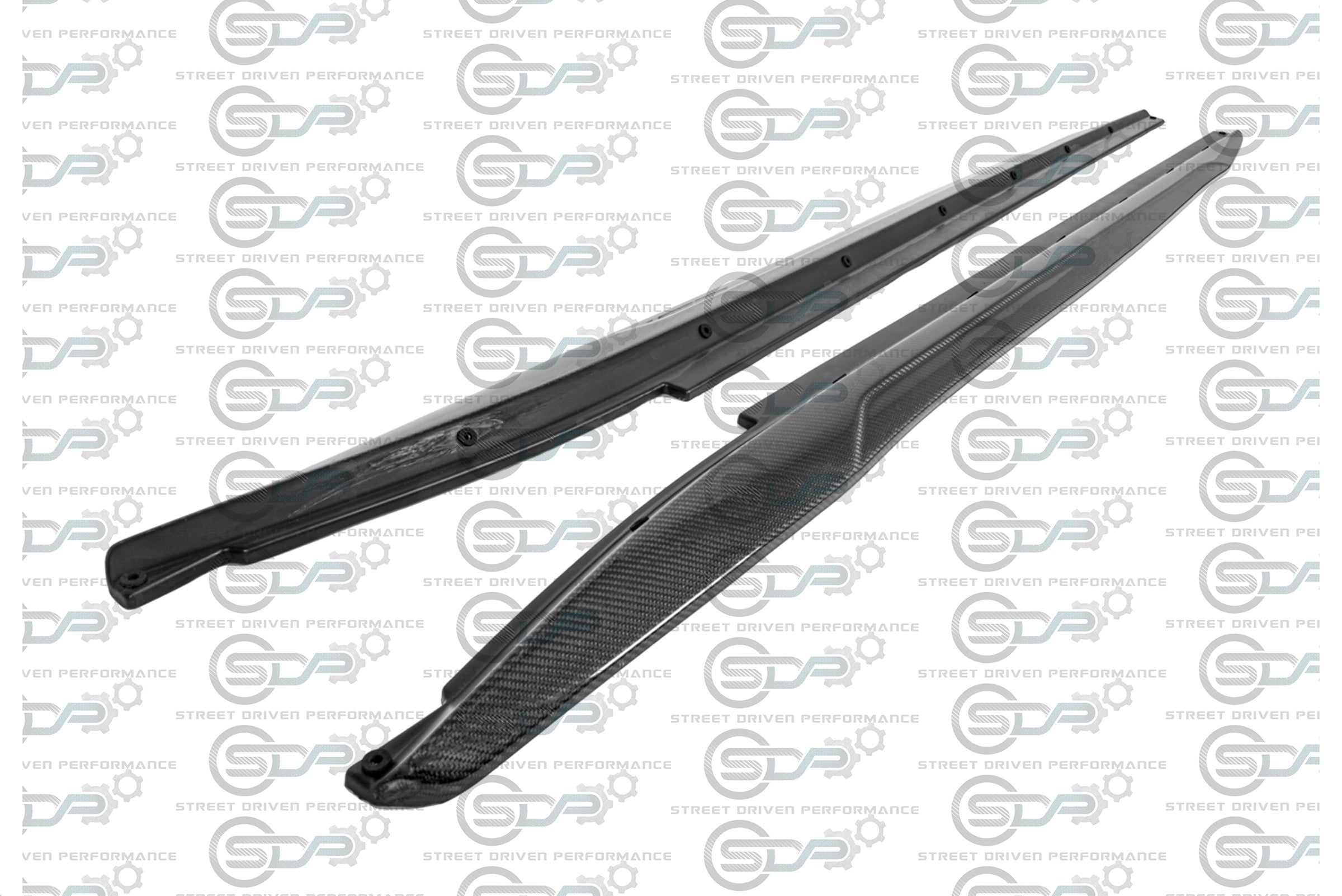 2014+ CTS - Carbon Fiber Side Skirts Rocker Panels Ground Effects